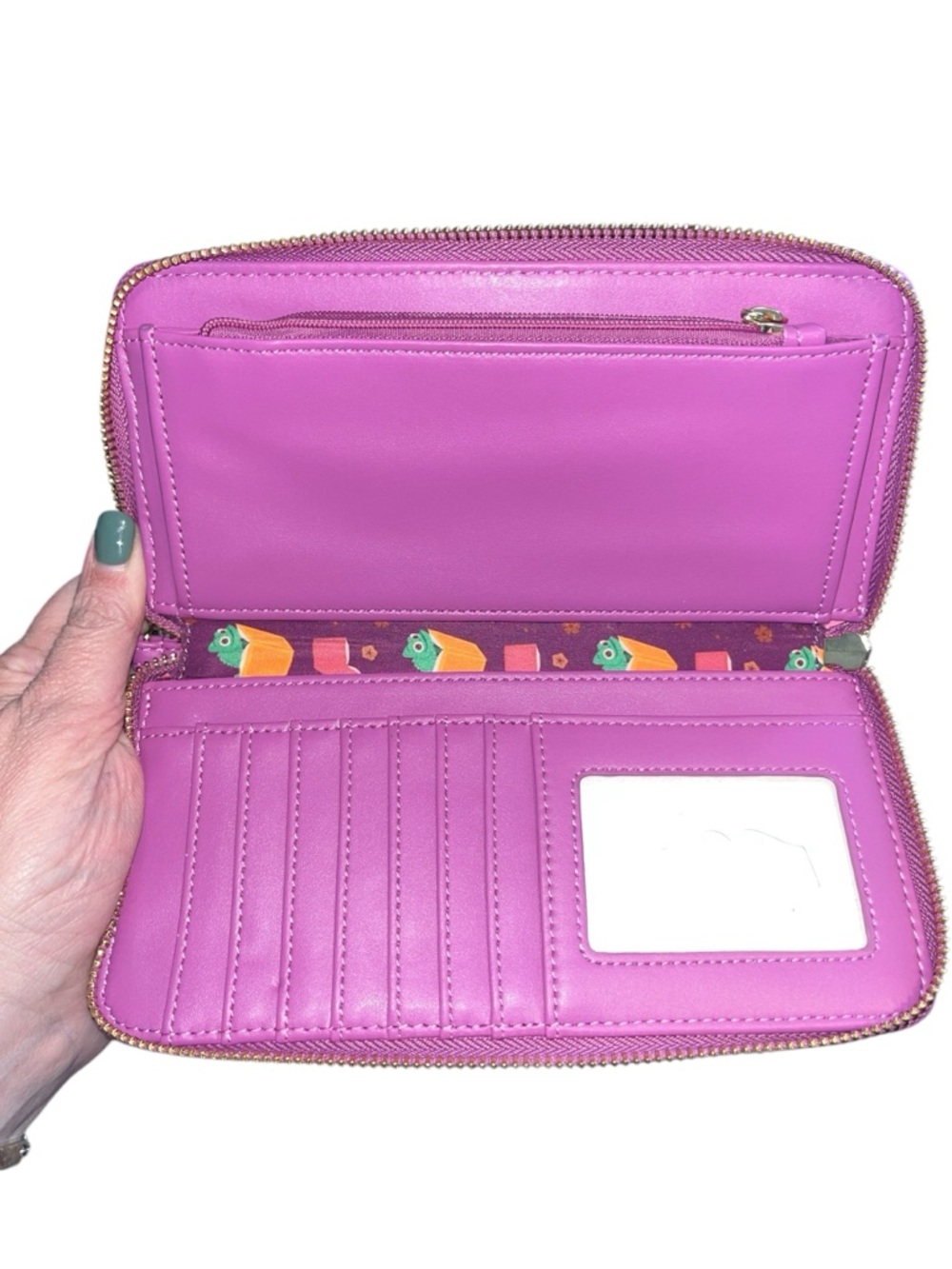 Loungefly Disney Tangled Rapunzel Books Wristlet & Wallet - Picture 8 of 11